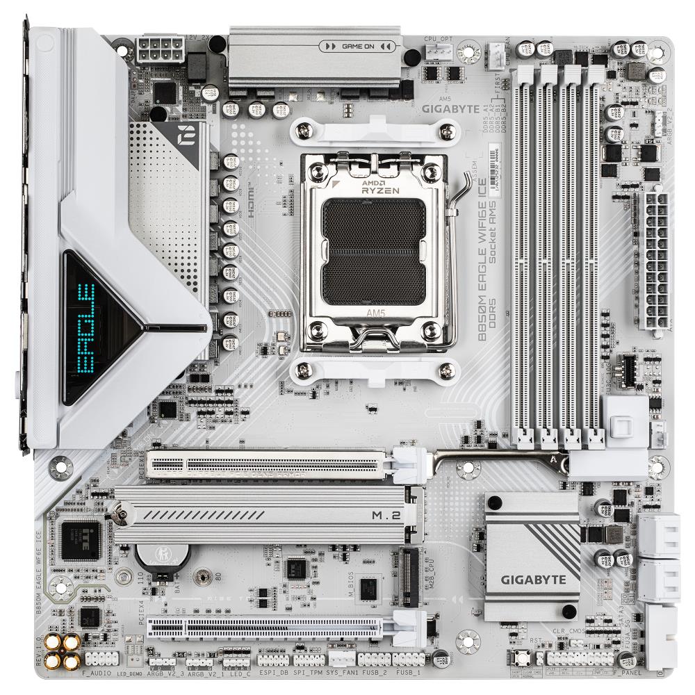 MB AMD B850 SAM5 MATX/B850M EAGLE WF6E ICE GIGABYTE
