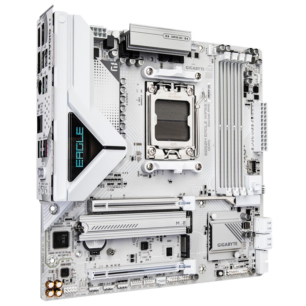 MB AMD B850 SAM5 MATX/B850M EAGLE WF6E ICE GIGABYTE