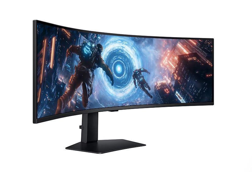 LCD Monitor|SAMSUNG|LS49FG916EUXEN|49"|Gaming/Curved|Matte|Panel VA|5120x1440|32:9|144Hz|1 ms|Colour Black|LS49FG916EUXEN