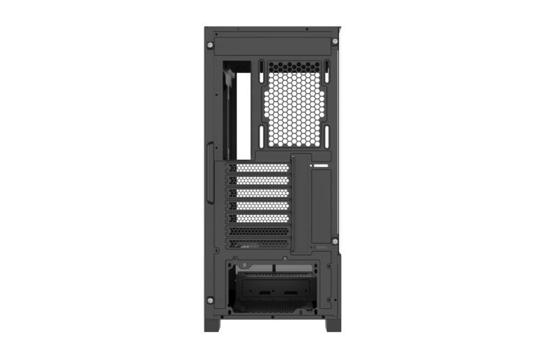 Case|XILENCE|XG172|MidiTower|Case product features Fan control panel/Transparent panel|Not included|Colour Black|XG172