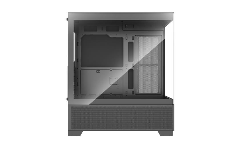 Case|XILENCE|XG172|MidiTower|Case product features Fan control panel/Transparent panel|Not included|Colour Black|XG172