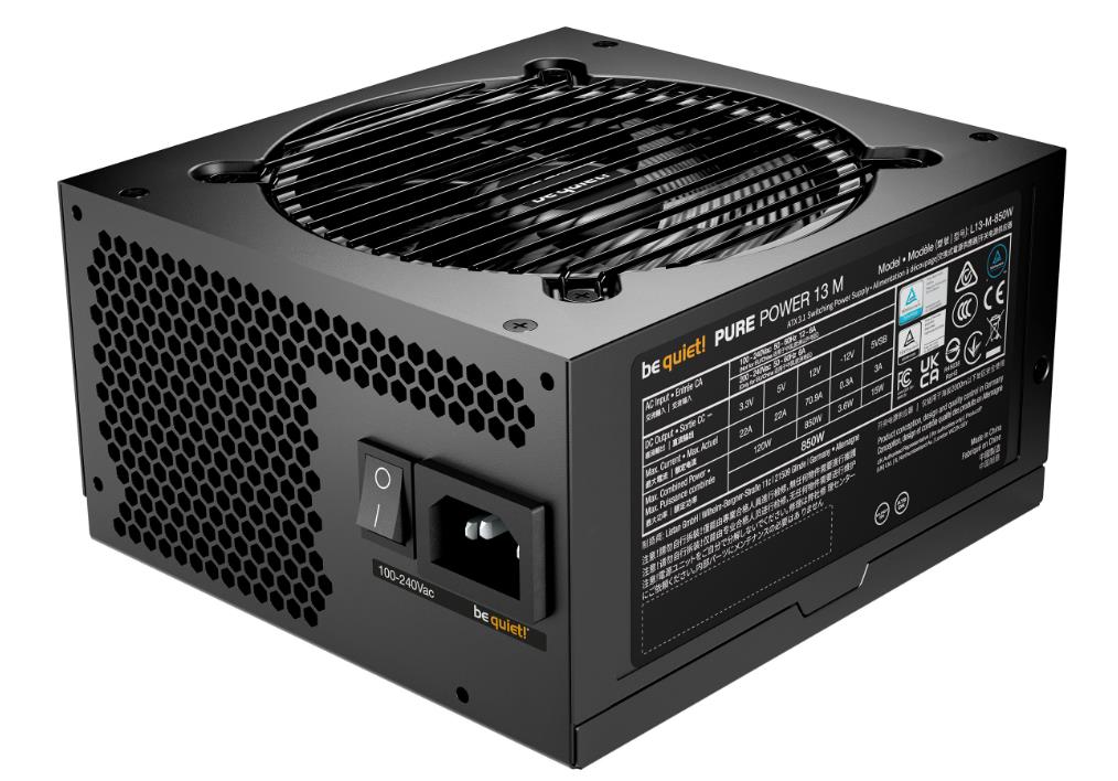 CASE PSU ATX 850W/PURE POWER 13 BP027EU BE QUIET