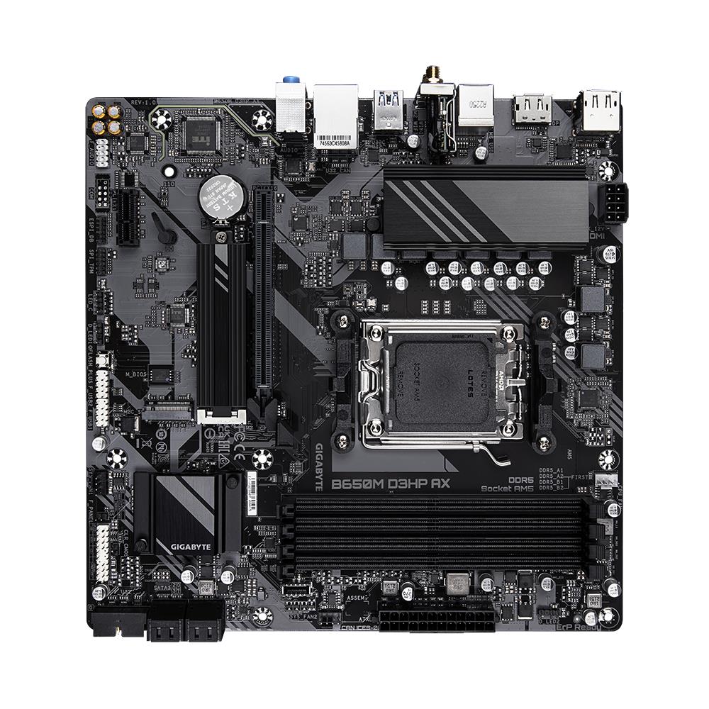 Mainboard|GIGABYTE|AMD B650|SAM5|Micro-ATX|Memory DDR5|Memory slots 4|B650MD3HPAX1.2
