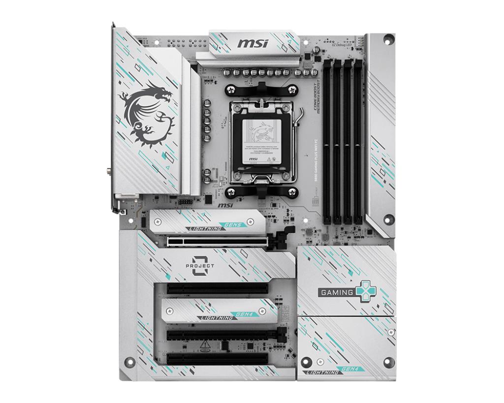 Mainboard|MSI|AMD B850|SAM5|ATX|Memory DDR5|Memory slots 4|B850GAMINGPLUSWIFIPZ