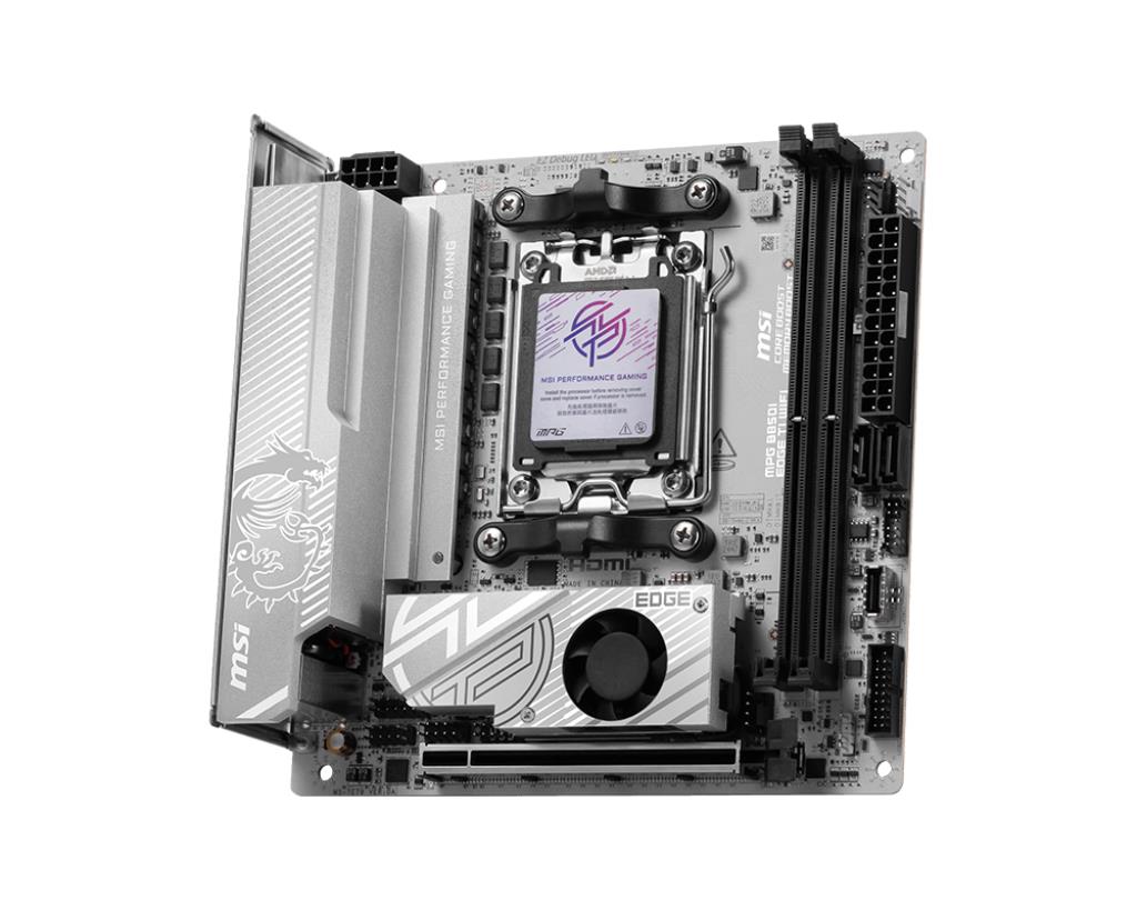 Mainboard|MSI|AMD B850|SAM5|Mini-ITX|Memory DDR5|Memory slots 2|MPGB850IEDGETIWIFI