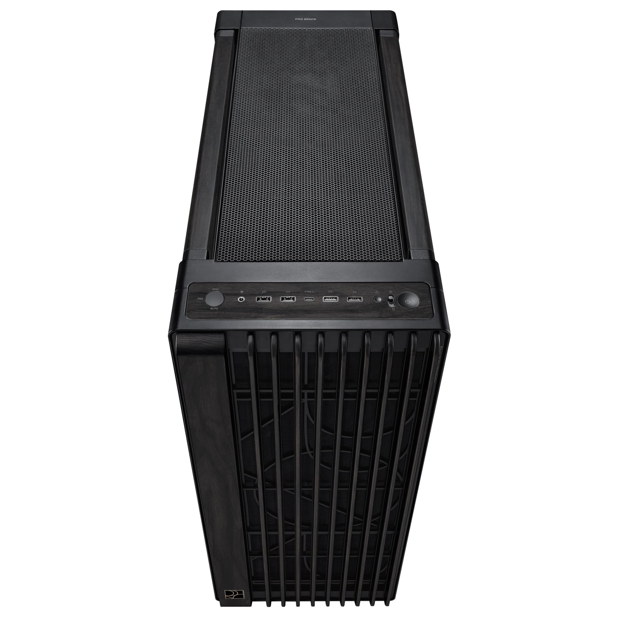 CASE MIDITOWER ATX W/O PSU/PROART PA602 WOOD METAL ASUS