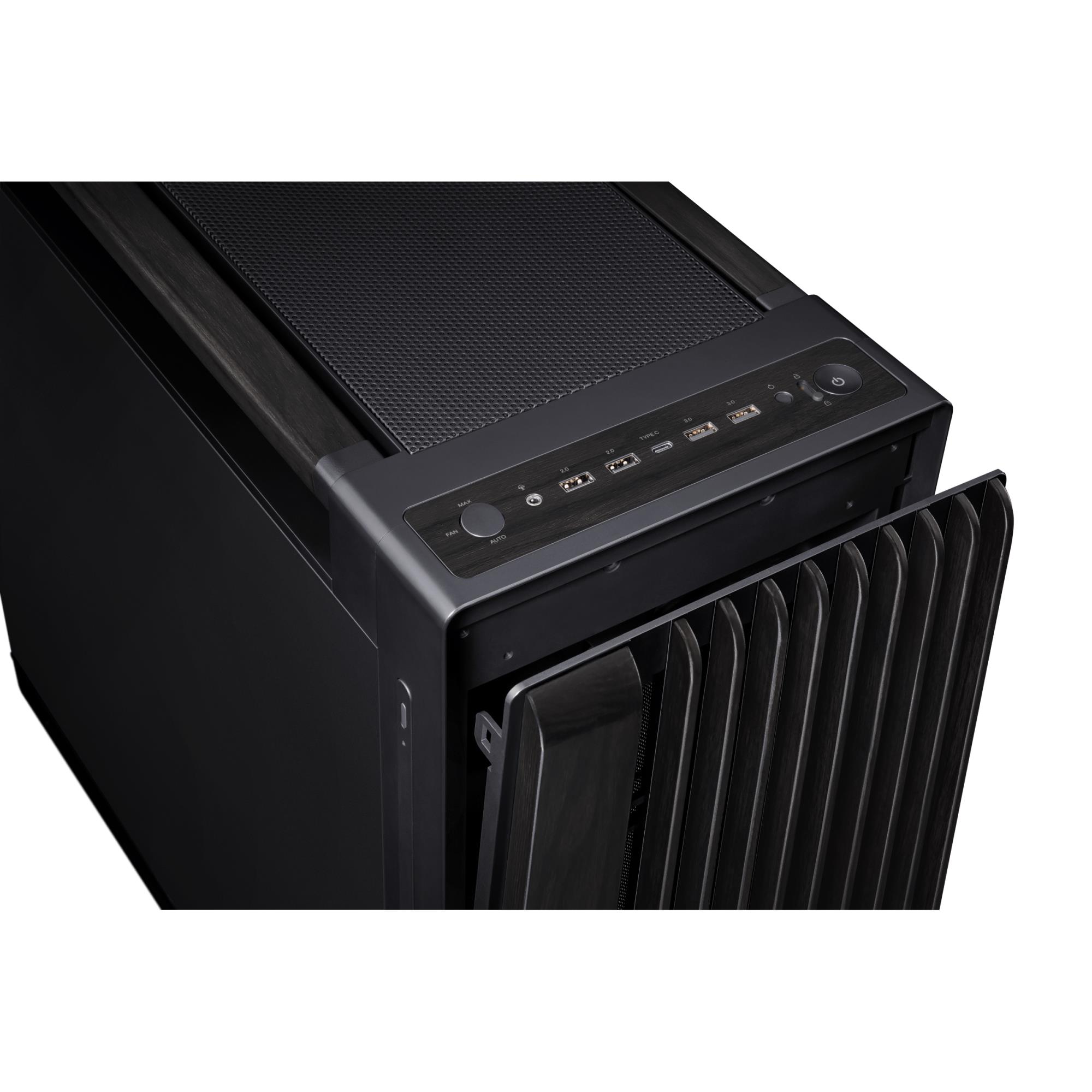 CASE MIDITOWER ATX W/O PSU/PROART PA602 WOOD METAL ASUS