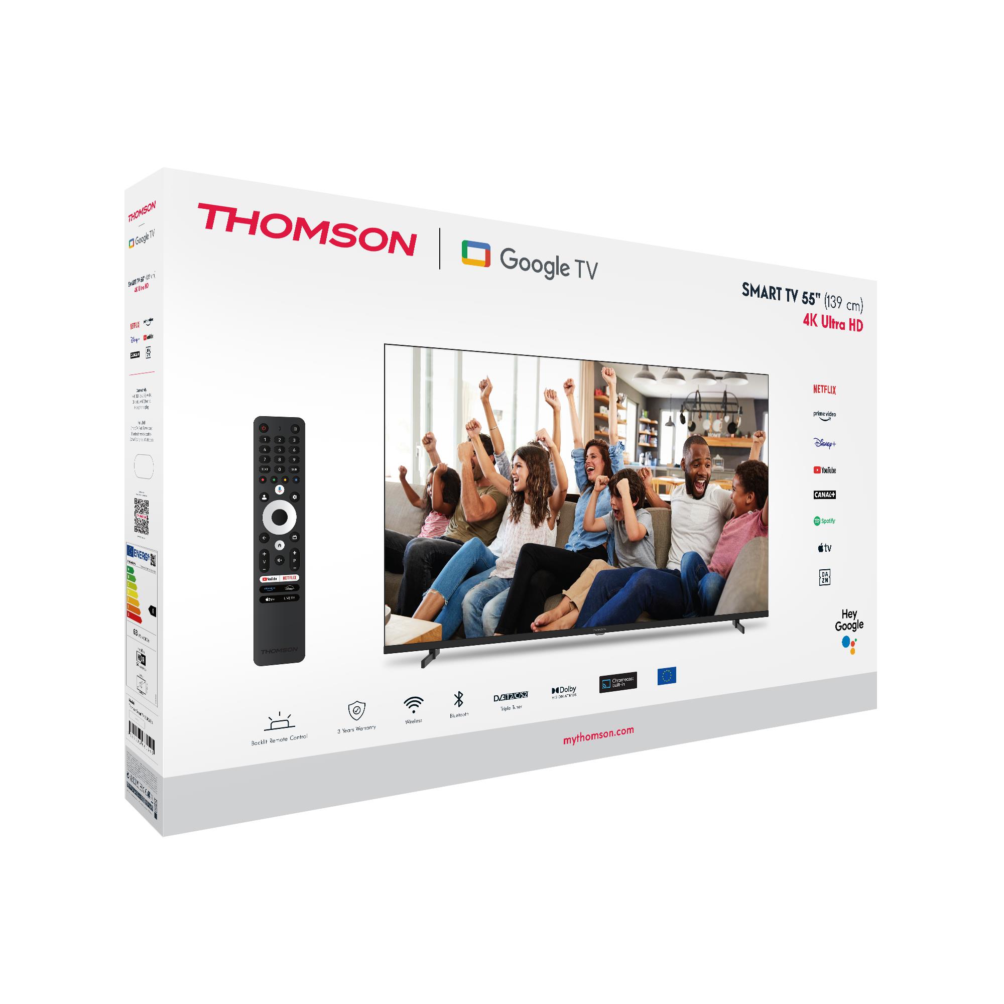 TV SET LCD 50" QLED/55UG4S14 THOMSON