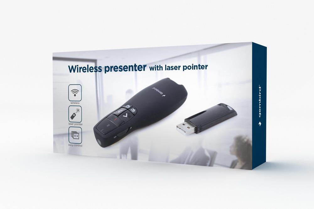 PRESENTER/POINTER WRL USB/WP-L-12 GEMBIRD