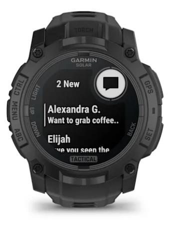 SMARTWATCH INSTINCT 3 SOLAR/BLACK 010-02935-50 GARMIN