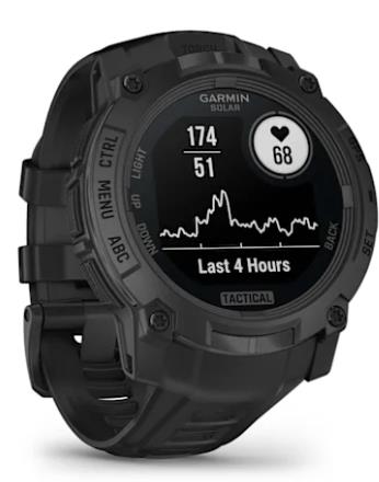 SMARTWATCH INSTINCT 3 SOLAR/BLACK 010-02935-50 GARMIN