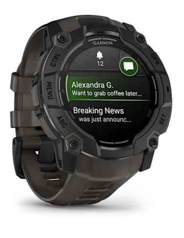 SMARTWATCH INSTINCT 3 AMOLED/BLK/CHARCO 010-03020-00 GARMIN