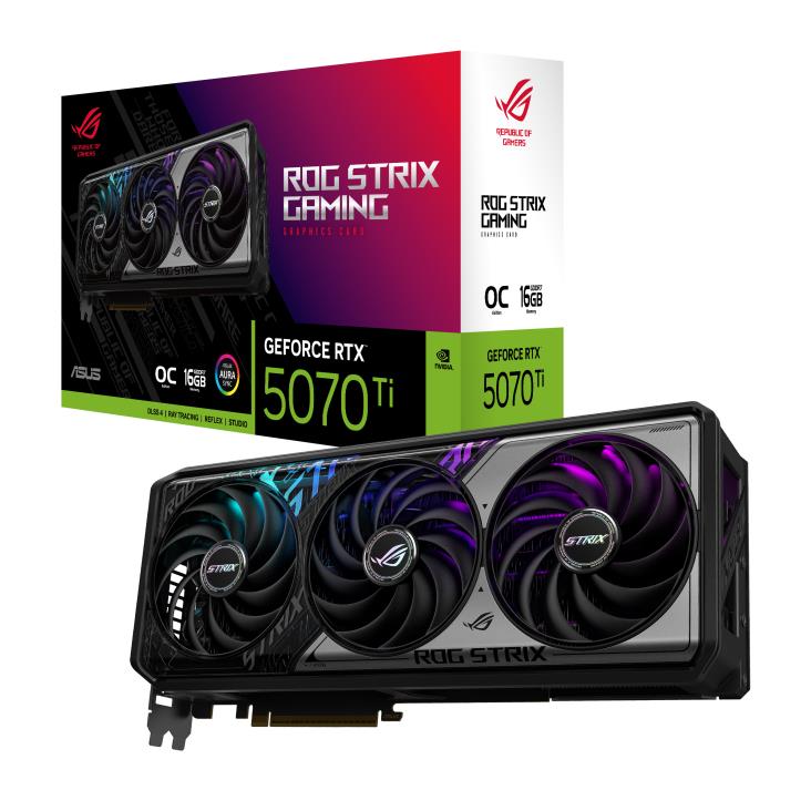 VGA PCIE16 RTX5070TI 16GB/STRIX-RTX5070TIO16G-GAM ASUS