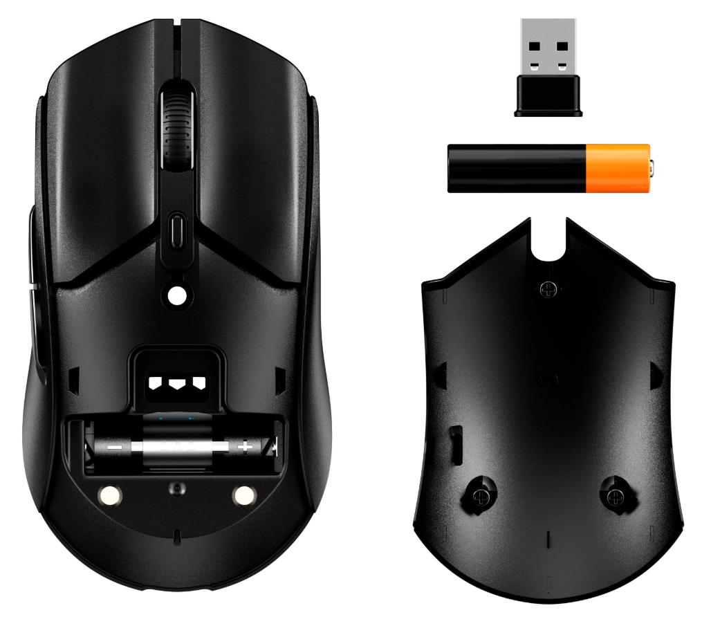 MOUSE USB OPTICAL HYPERX PF/HAS2 WL BLACK 8R2E6AA HYPERX