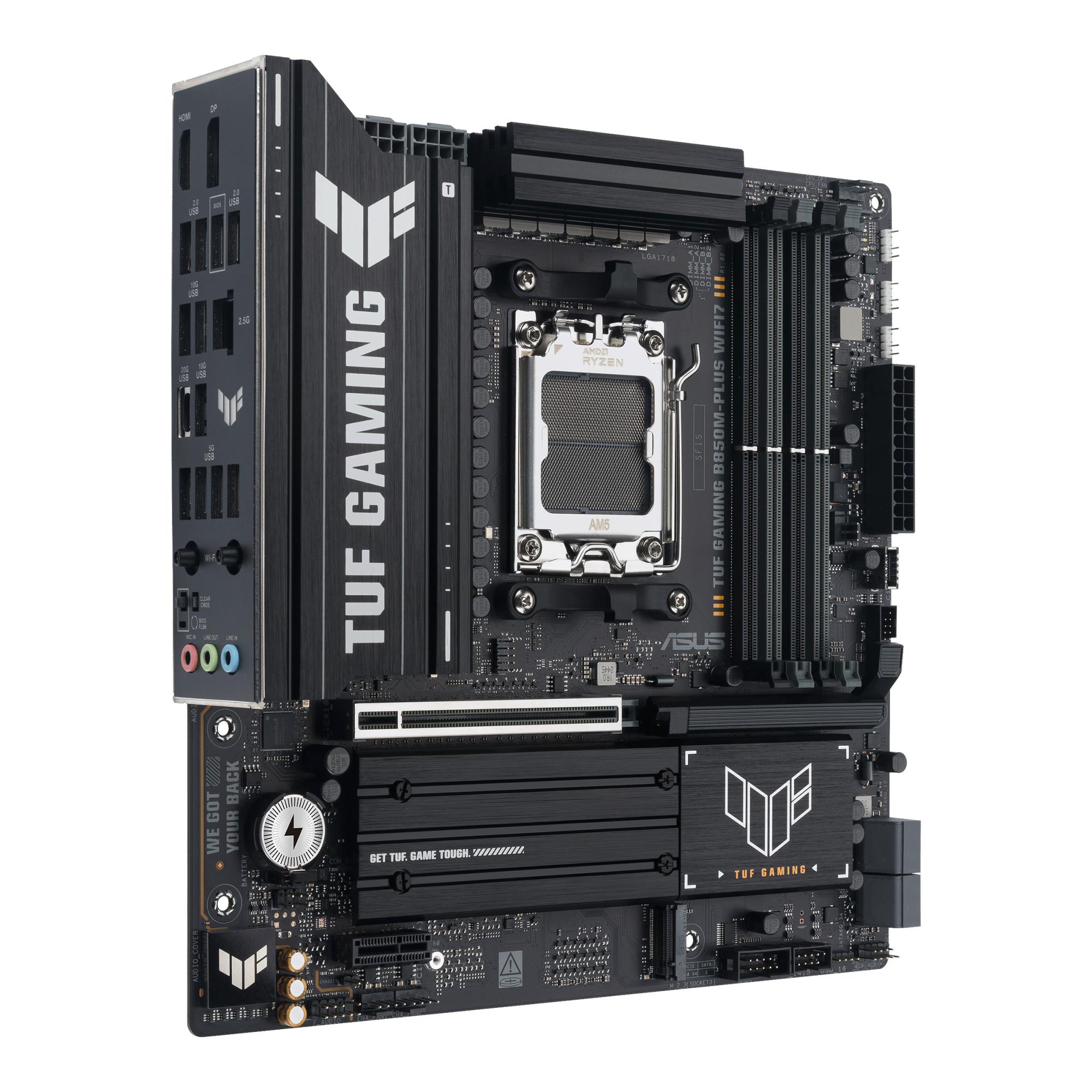 MB AMD B850 SAM5 MATX/GAMING B850M-PLUS WIFI7 ASUS