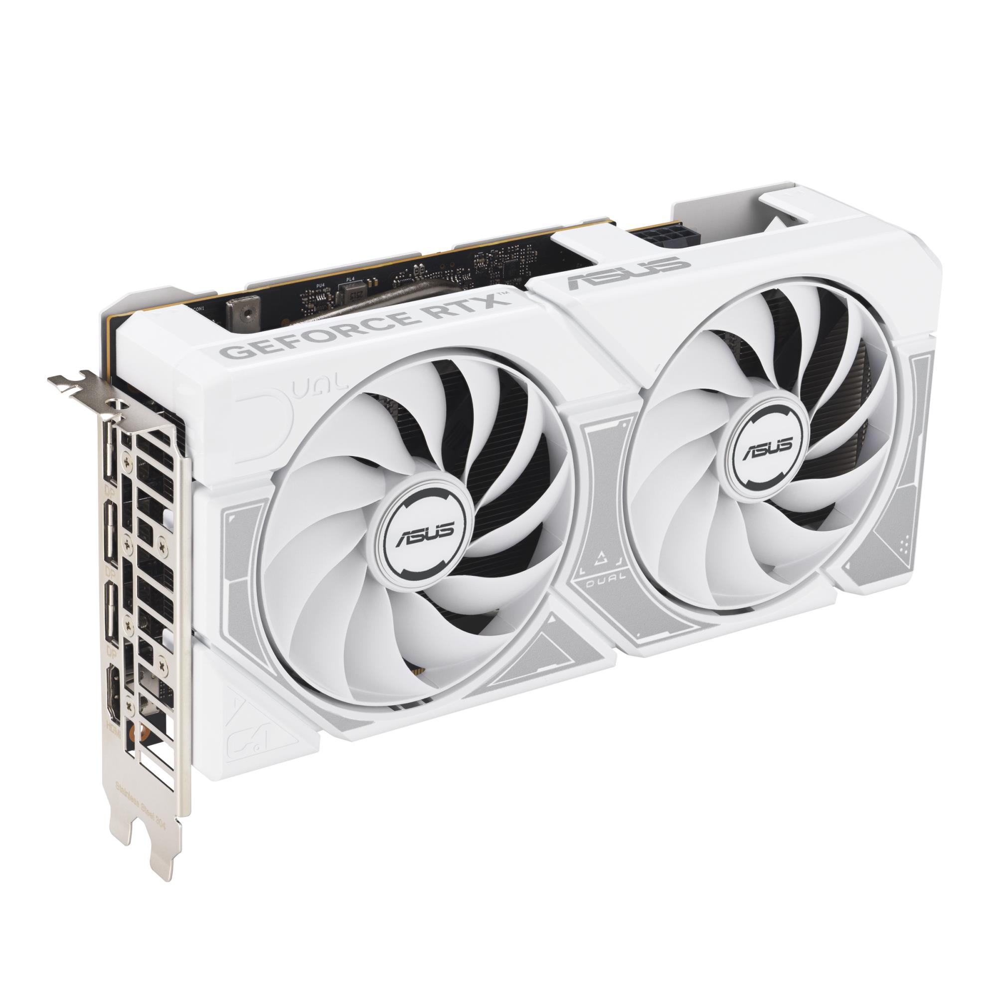 VGA PCIE16 RTX5060 8GB GDDR7/DUAL-RTX5060-O8G-WHITE ASUS