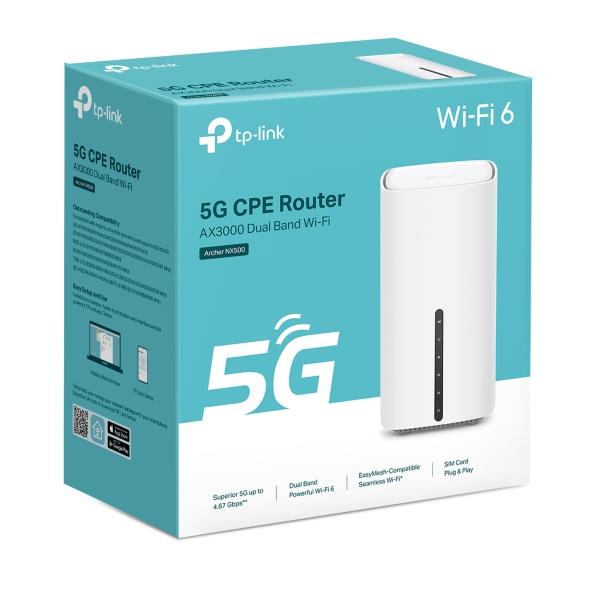 WRL ROUTER 3000MBPS 5G/DUAL BAND ARCHER NX500 TP-LINK