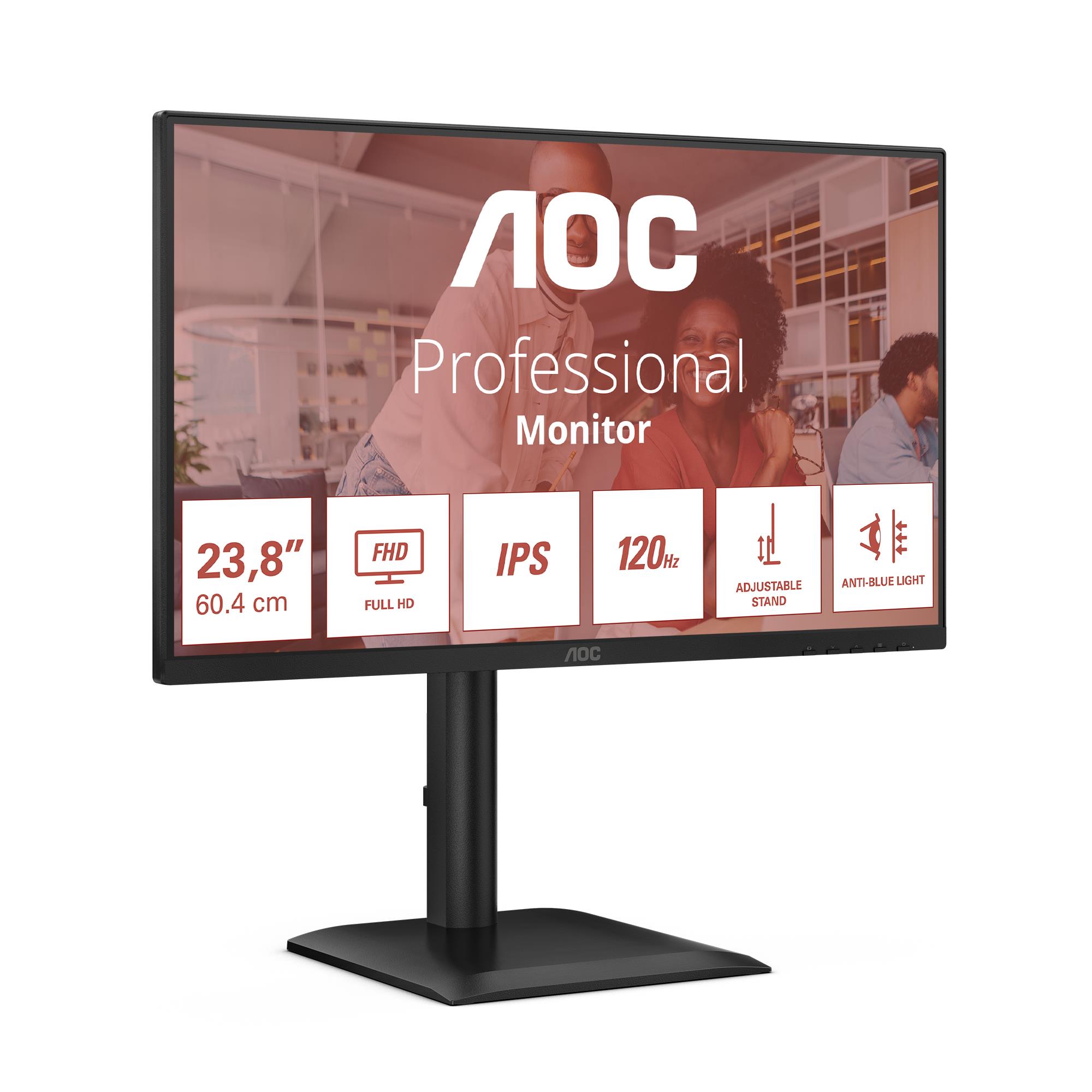MONITOR LCD 24" IPS/24E4U AOC