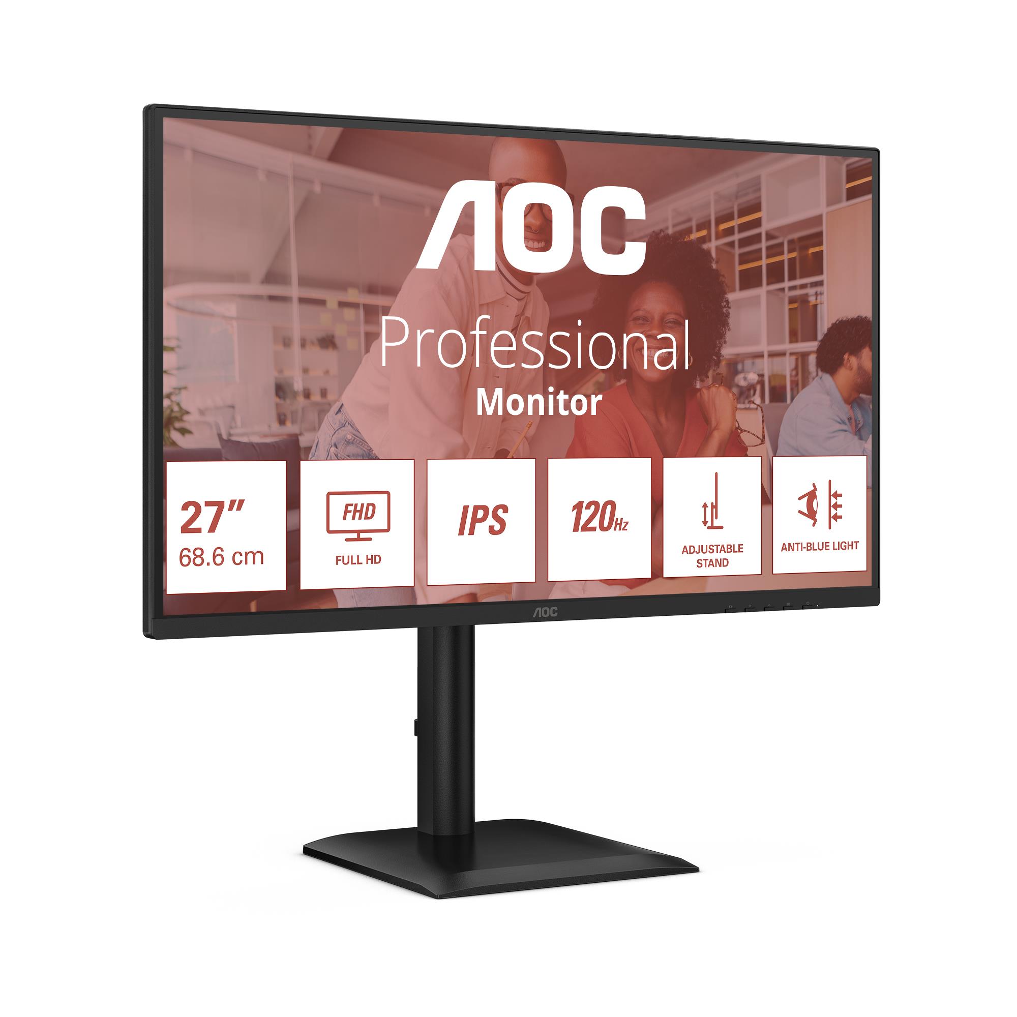 MONITOR LCD 27" IPS/27E4U AOC