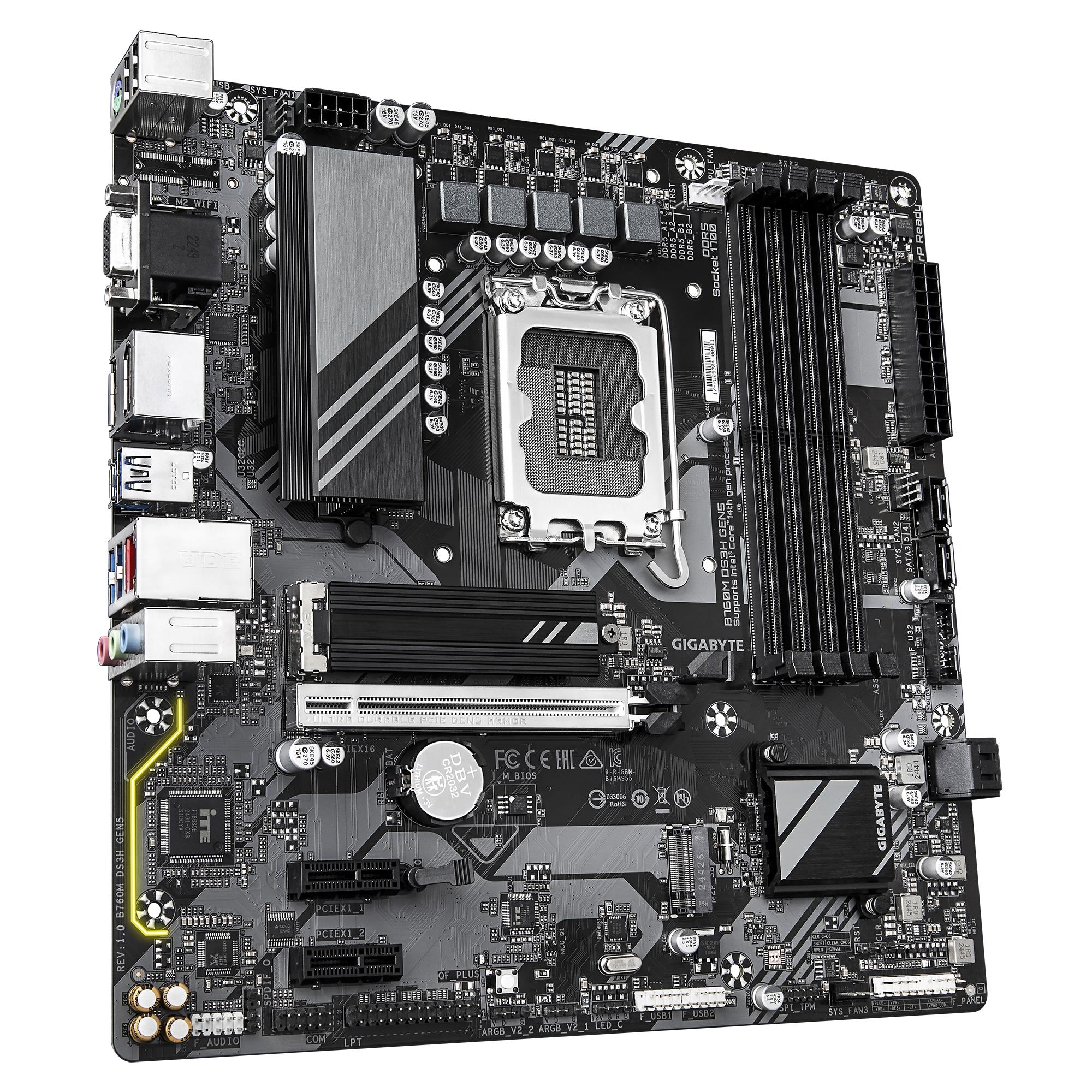 MB B760 S1700 MATX/B760M DS3H GEN5 GIGABYTE