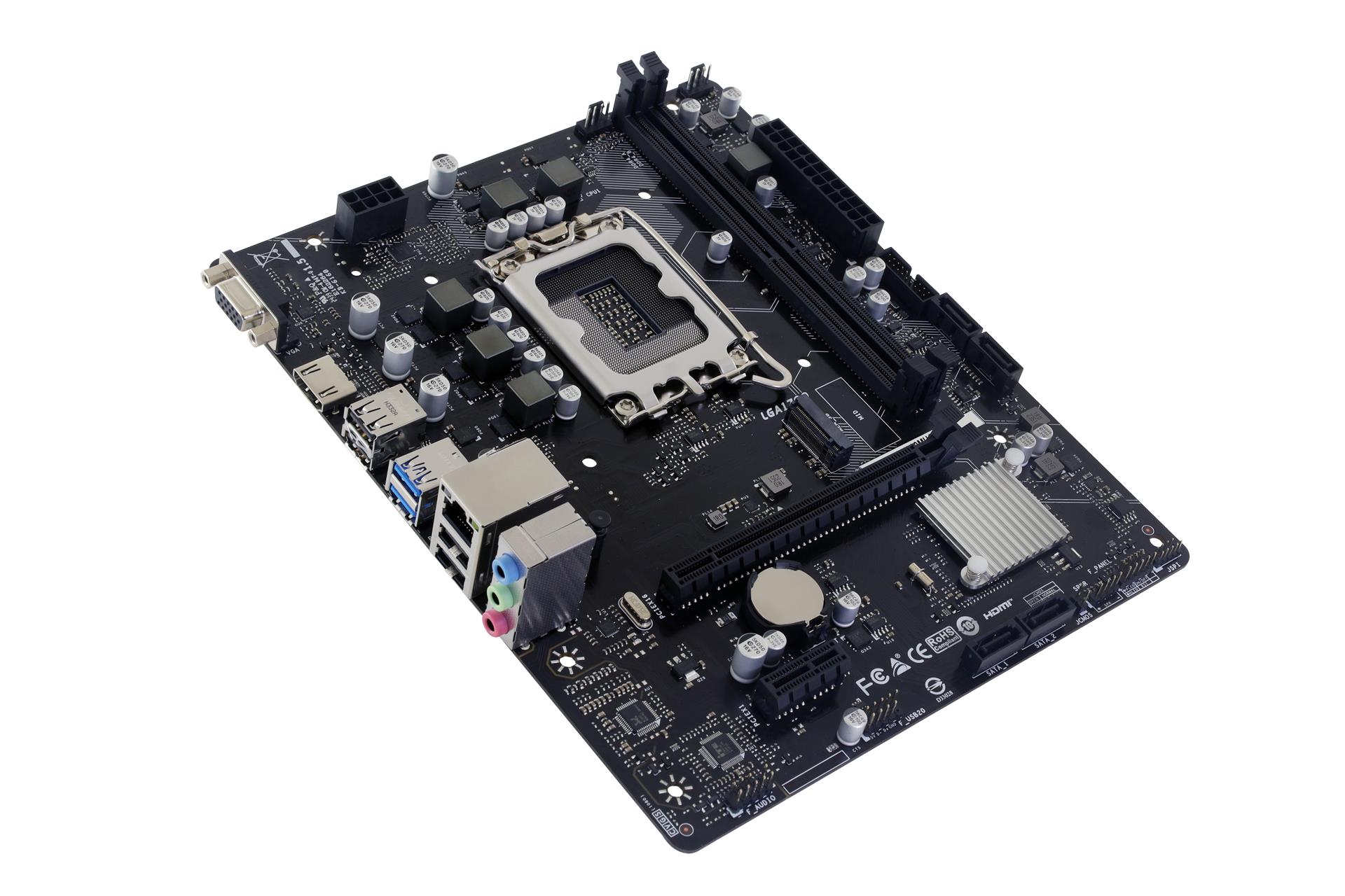 MB H610 S1700 MATX/H610MHC 2.0 BIOSTAR