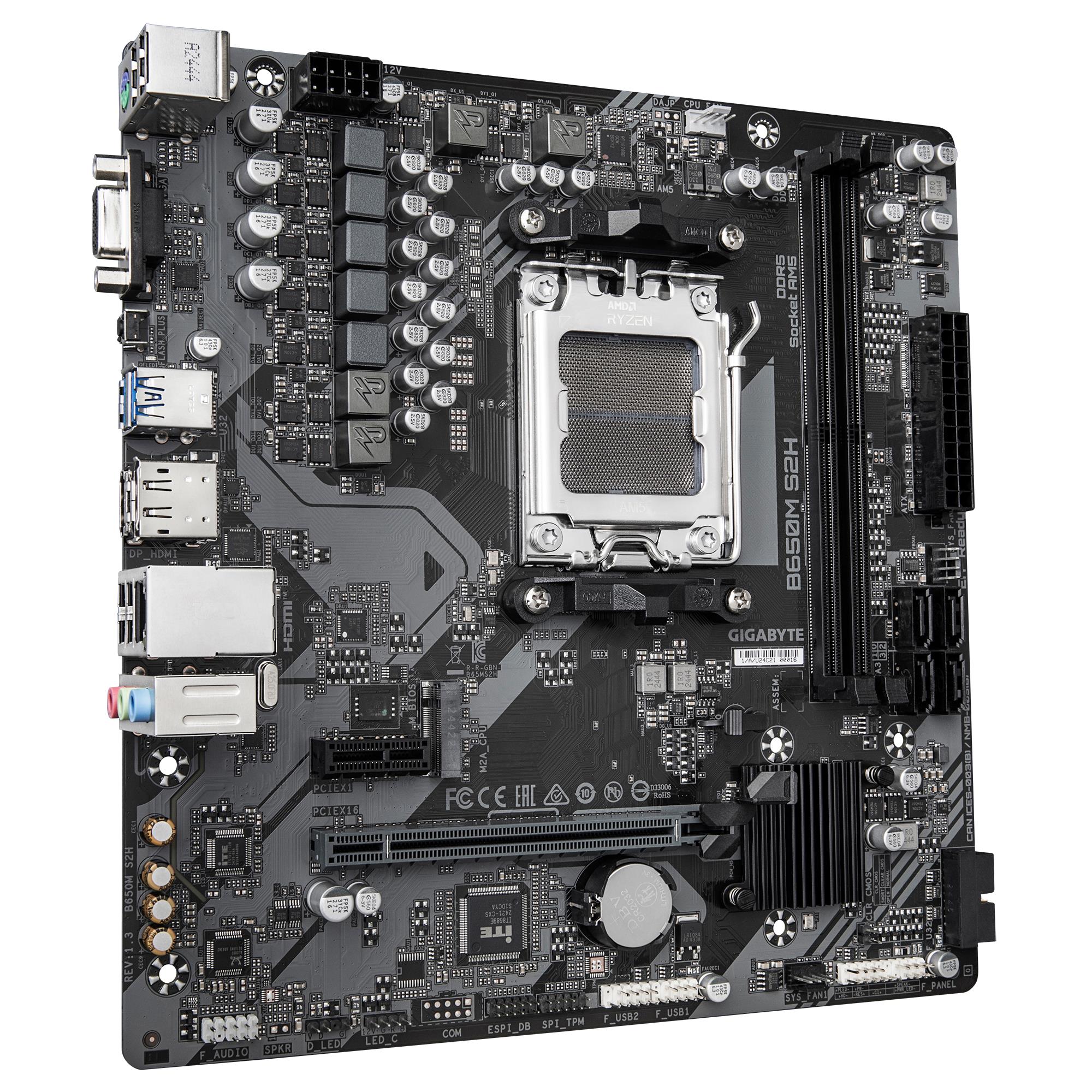 MB AMD B650 SAM5 MATX/B650M S2H 1.4 GIGABYTE