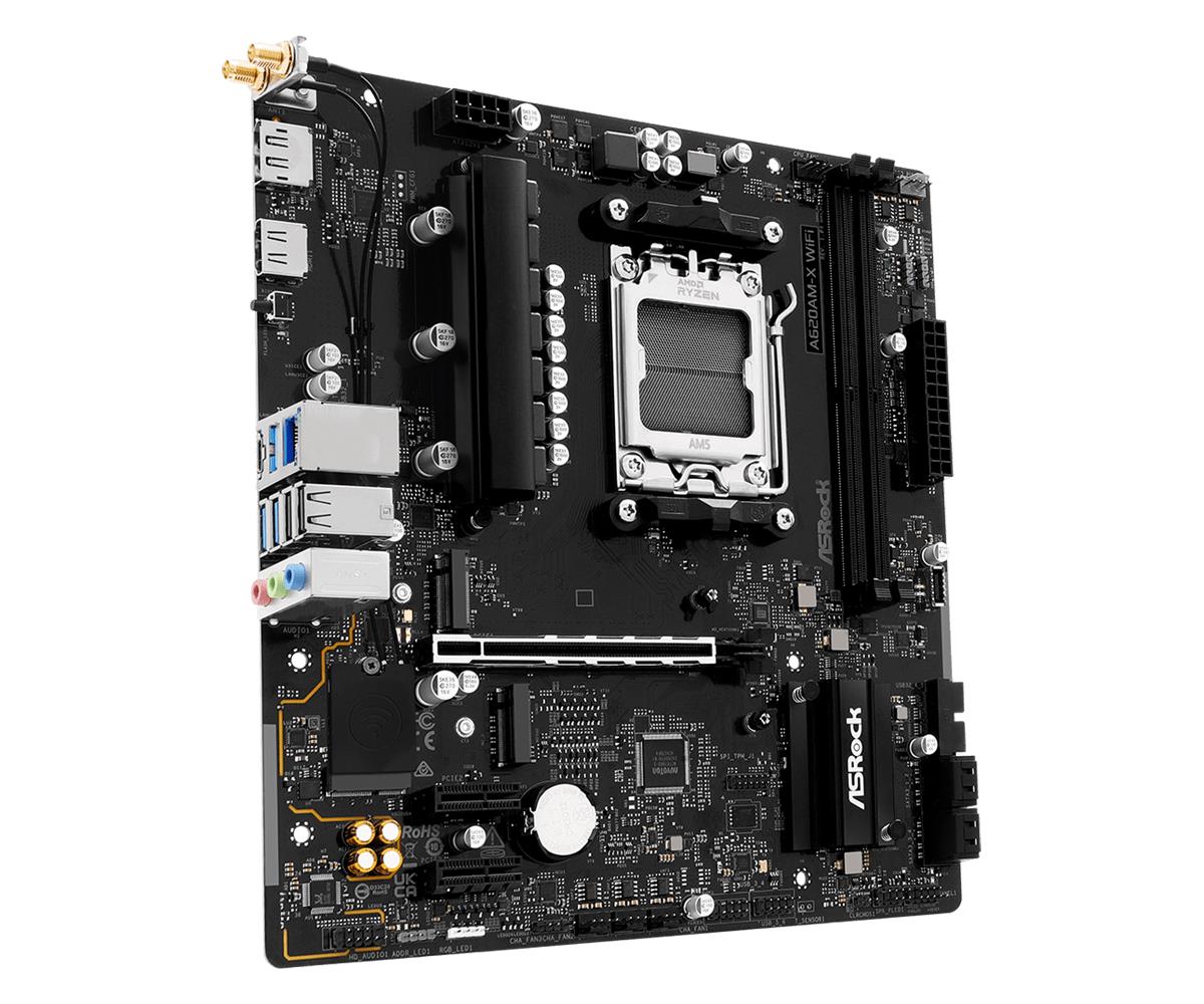 MB AMD A620 SAM5 MATX/A620AM-X WIFI ASROCK