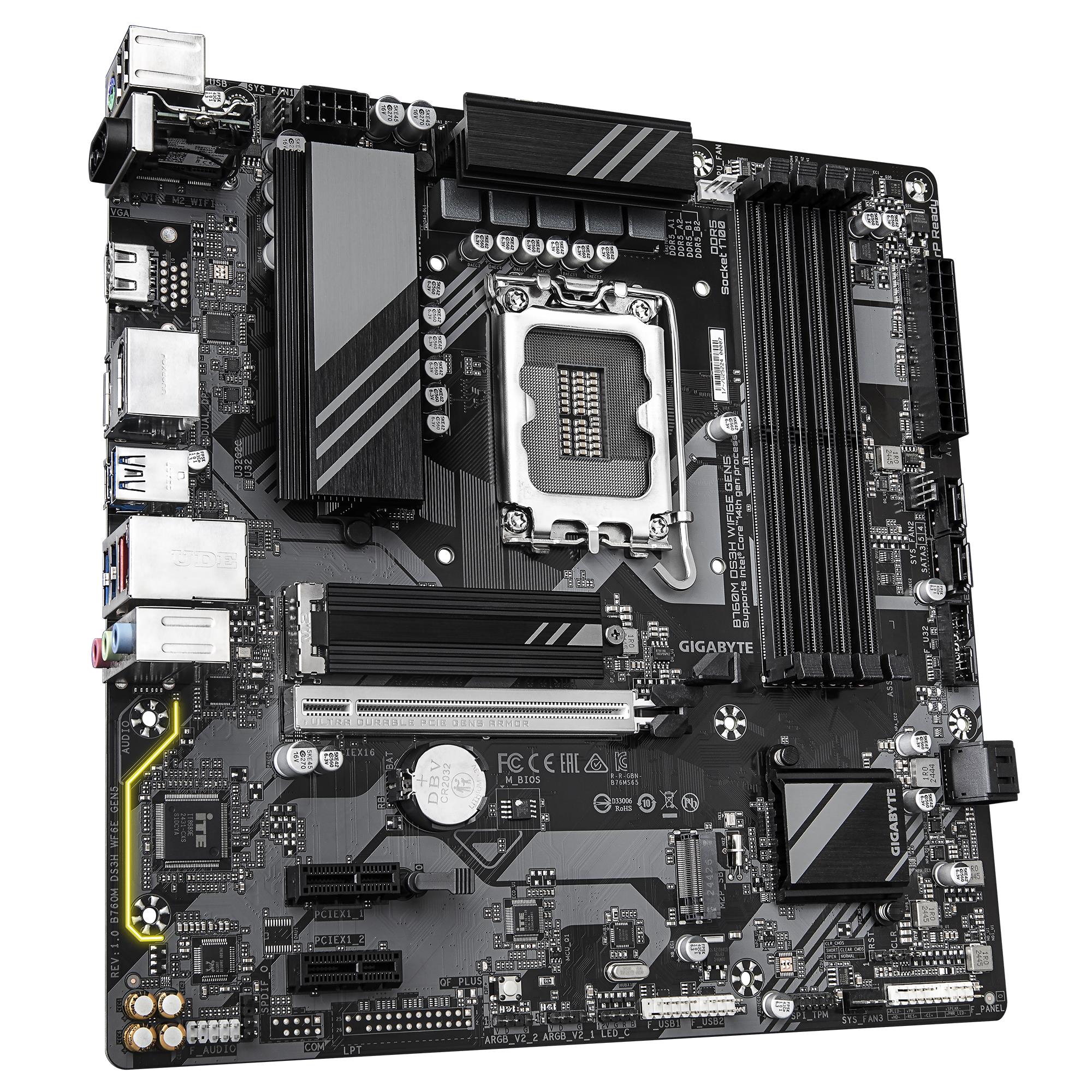 MB B760 S1700 MATX/B760M DS3H WF6E GEN5 GIGABYTE
