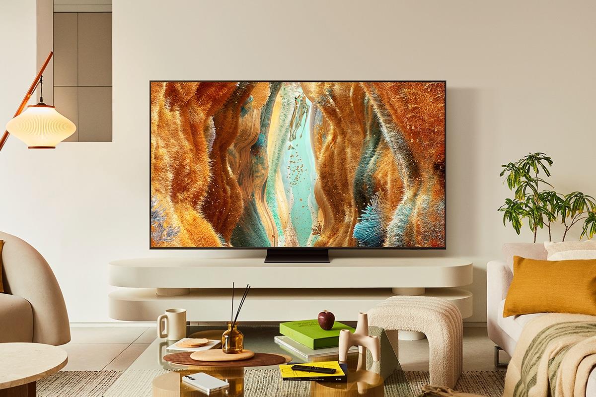 TV Set|SAMSUNG|85 "|4K Ultra HD|3840 x 2160 pixels|Flat|16:9|Neo QLED|QE85QN77FATXXH
