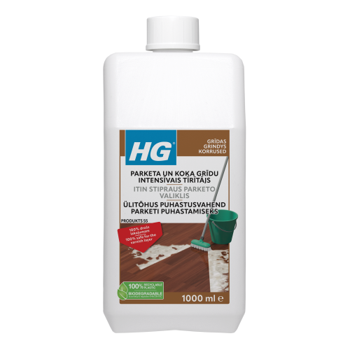 HG Parketa Intense Cleaner LV LT EE 1L 3 VAL