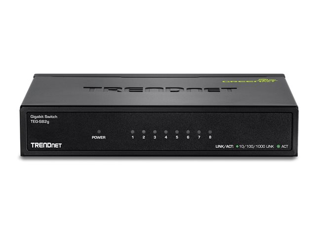 TRENDNET 8-Port Gigabit GREENnet Switch
