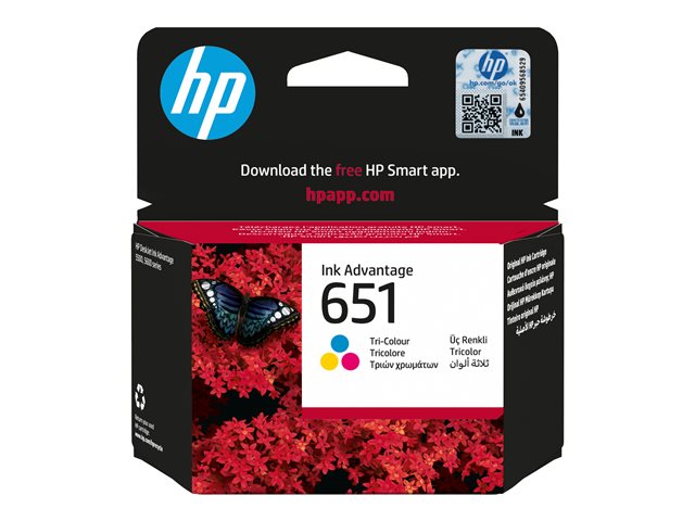HP 651 Ink Cartridge Tri-color