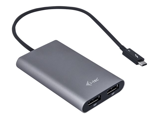 I-TEC THUNDERBOLT3 Dual DP Video Adapter