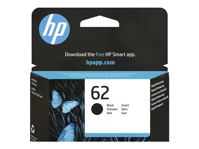 HP 62 Black Original Ink Cartridge
