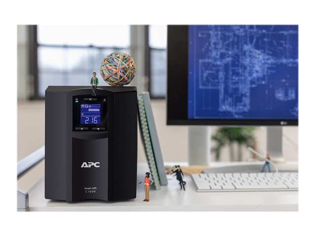 APC Smart-UPS C 1000VA LCD 230V with SC