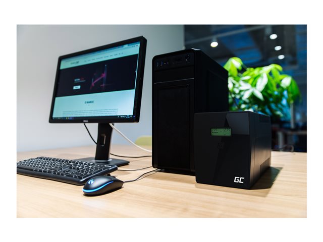 GREENCELL UPS Power Proof 1000VA 600W