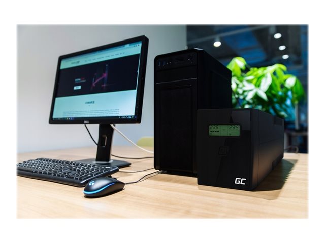 GREENCELL UPS Power Proof 1500VA 900W