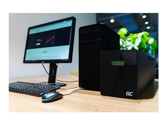 GREENCELL UPS Power Proof 2000VA 1400W