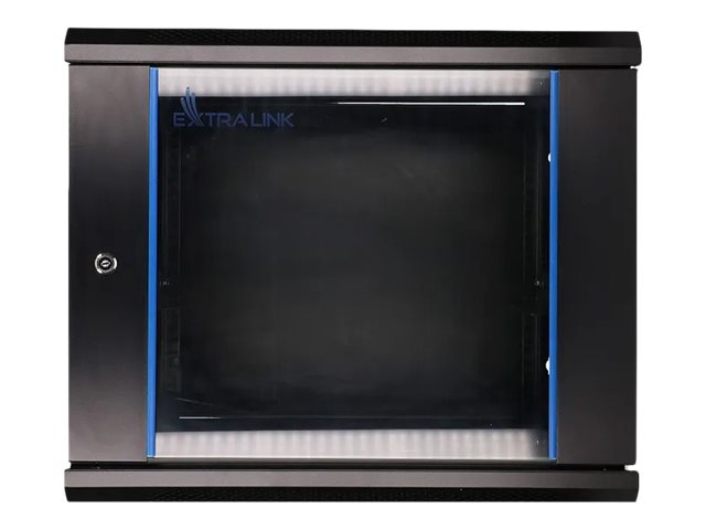 EXTRALINK 9U 450mm rack cabinet black