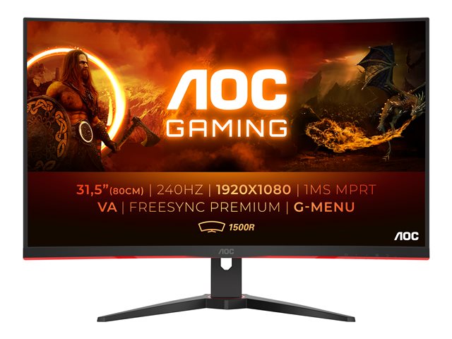 AOC C32G2ZE/BK 31.5inch Monitor