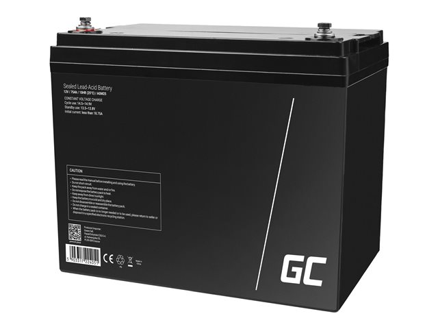 GREENCELL Battery AGM 12V 75 Ah