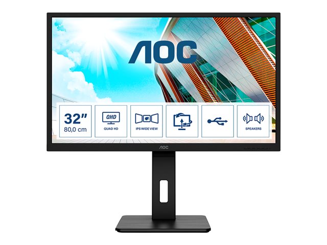 AOC Q32P2 31.5inch IPS QHD 75Hz 4ms