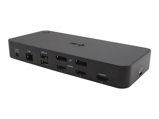 I-TEC USB 3.0/C/ TB3 3x 4K Dock PD 100W