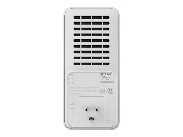 NETGEAR AX1600 4-Stream WiFi 6 Mesh Ext.
