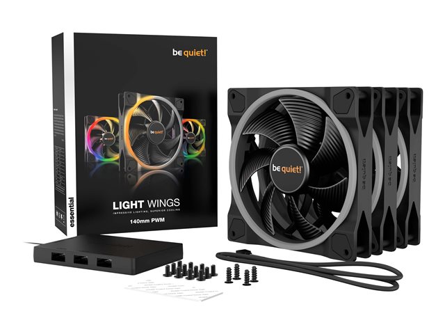 BE QUIET LIGHT WINGS 140mm PWM Triple-Se