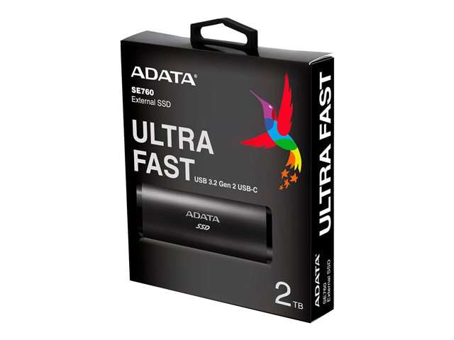 ADATA External SSD SE760 2TB Black