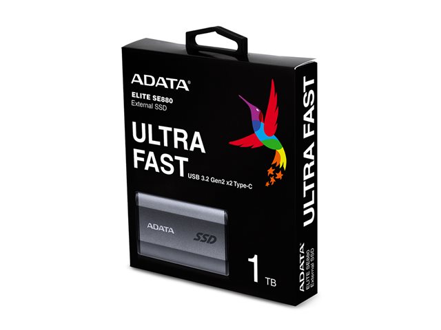 ADATA External SSD SE880 1TB Titanium