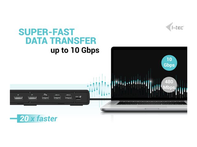 I-TEC USB-C Tripledock PD 100W