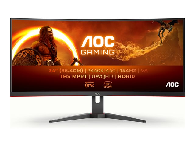 AOC CU34G2XE/BK 34inch 3440x1440 VA