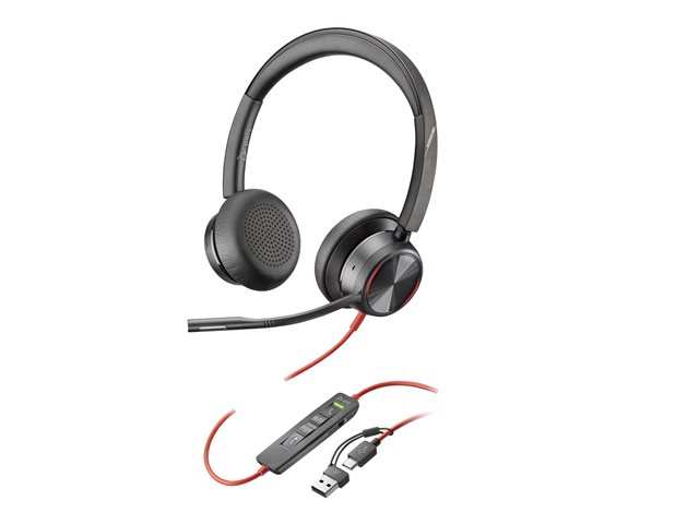 HP Poly BW 8225 Stereo USB-C HS +USB-C/A